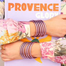Lila All Weather Bangles