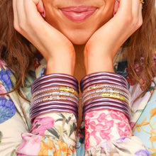 Lila All Weather Bangles