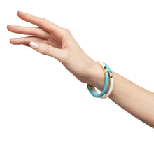 Ying Yang  Turquoise/Ivory