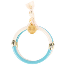 Ying Yang  Turquoise/Ivory