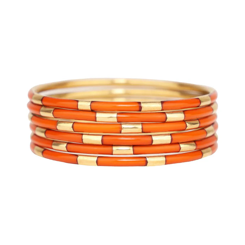 Veda Bangle - Burnt Orange