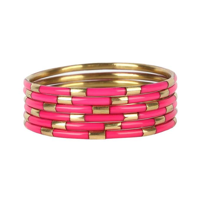 Veda Bangle - Pink