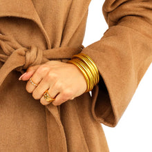 Gold All Weather Bangles 6