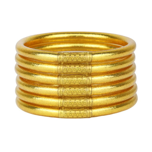 Gold All Weather Bangles 6