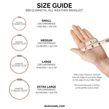 BIBI Gunmetal All Weather Bangles