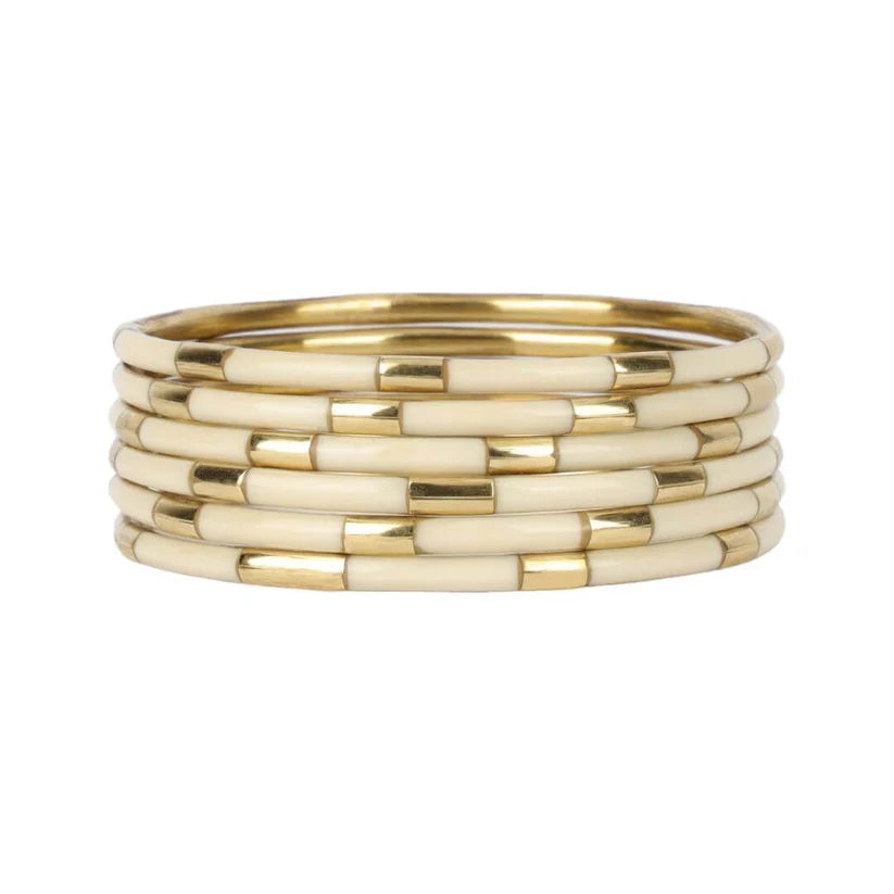 Veda Bangle - Ivory