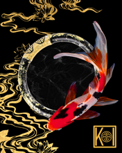 KOI Noir - Black & Gold Tzubbie