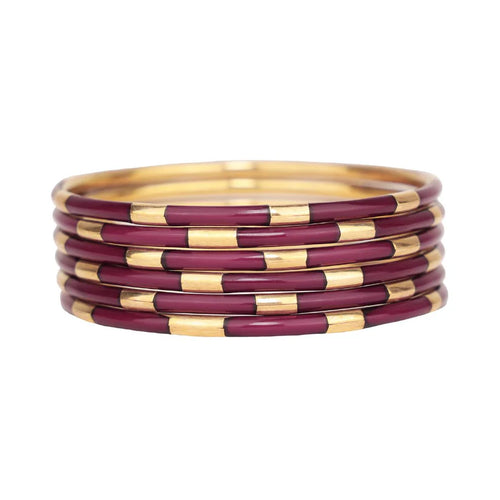 Veda Bangle - Maroon